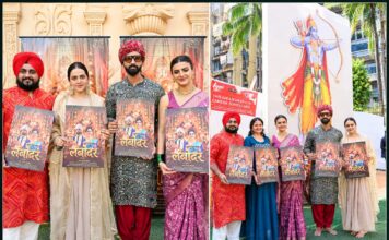 Actress Meera Raaj and Singer-Composer Shashi Add Star Power to the Grand Launch of Ganpati Song ‘Lambodar’ at Andhericha Raja