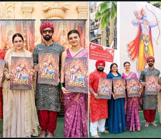Actress Meera Raaj and Singer-Composer Shashi Add Star Power to the Grand Launch of Ganpati Song ‘Lambodar’ at Andhericha Raja